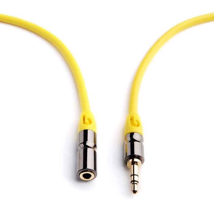 PlugLug - 4FT 3.5mm Male to Female Premium Auxiliary Audio Cable for Headphones, iPods, iPhones, iPads, Home /... N56