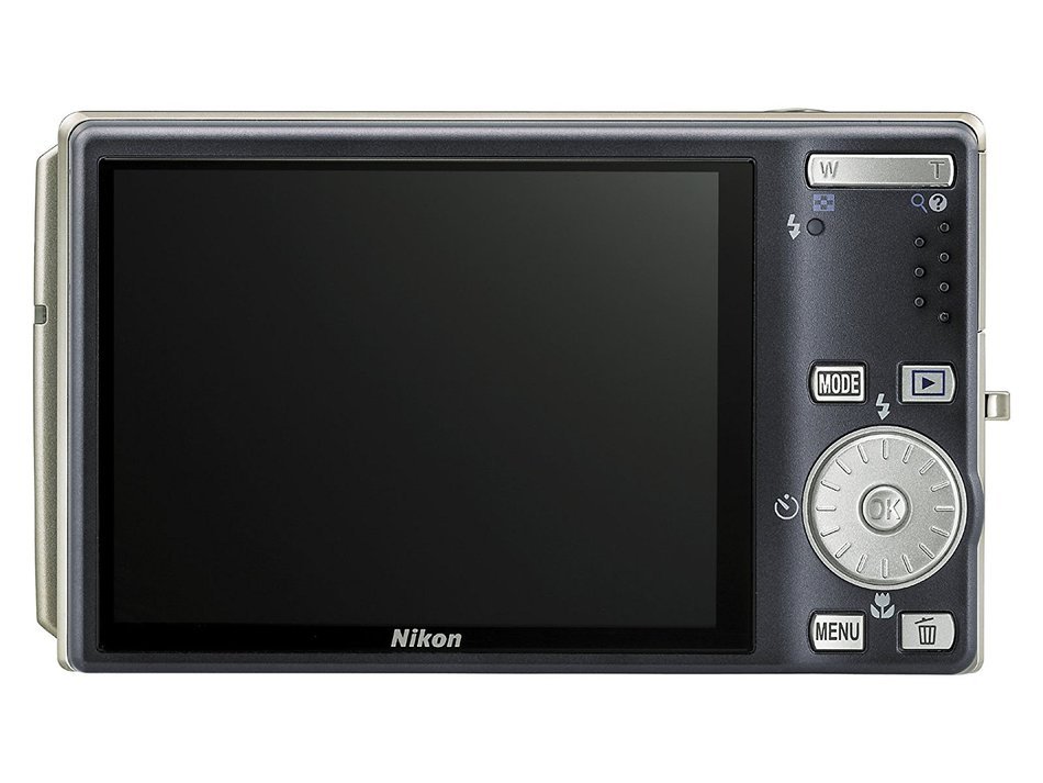 Nikon Coolpix S610 10MP Digital Camera with 4x Optical Vibration Reduction (VR) Zoom (Smoke Gray) N10