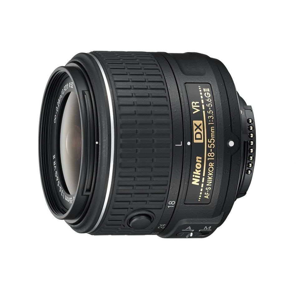 Nikon D5300 DX-format Digital SLR Kit w/ 18-55mm VR II and 55-300mm VR Lens Kit (Black) N10