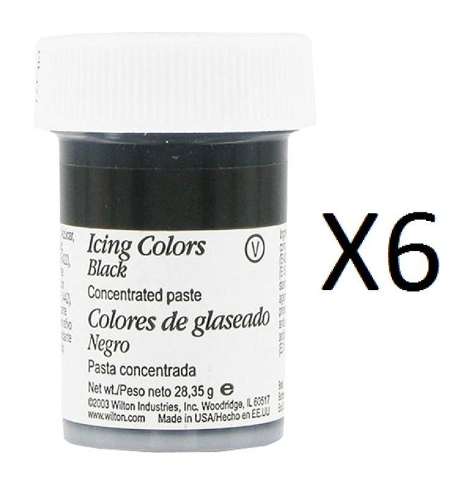 Bulk Buy: Wilton Icing Colors 1 Ounce Red (no Taste) W610-998 (6-Pack) N2