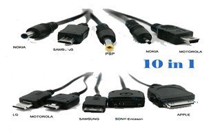 Ambient Weather WR-005 10 in 1 Phone USB Charger