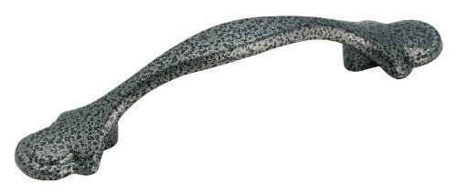 Amerock BP76295HB Rustic Finishes Pull, Hammered Black, 5-Inch by Amerock
