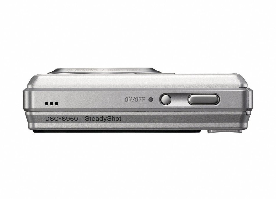 Sony Cybershot DSC-S950 10MP Digital Camera with 4x Optical Zoom with Super Steady Shot Image Stabilization (Silver) N7
