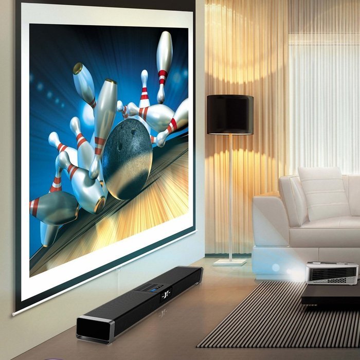 Salute 24 Inch 2.2 Channel Bluetooth Sound Bar with ntegrated Deep Bass and Infrared Remote Control
