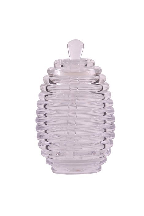 Epicurean Europe Acrylic Jampot Honey Pot & Dipper