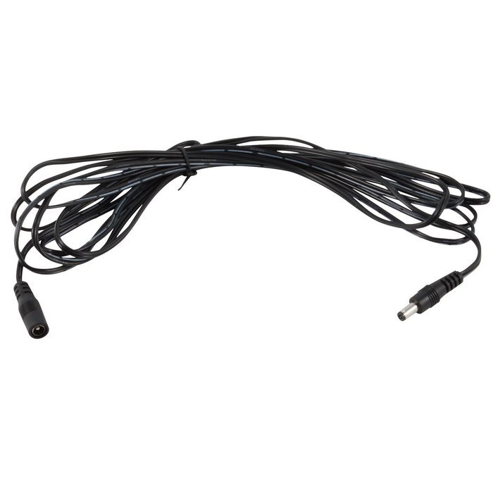 JacobsParts DC Power Extension Cable 12 Feet 5.5mm x 2.1mm Male Female Cord, 20AWG N4