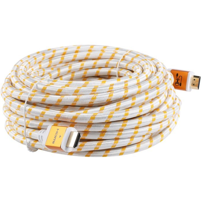 Super HD 4kx2k Ultra 2.0V HDMI Cable Support 3D, Ethernet, 1080P and Audio Return Channel(ARC), 50 Feet - Golden N17