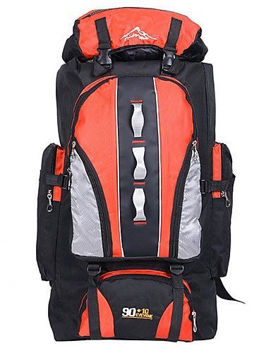 SB@Outdoor Mountaineering Bags 90L Water Repellent Nylon Shoulder Bag Men And Women Travel Hiking Camping Backpack... N2