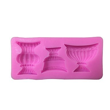 Y&XL&H Vase Style Sugar Candy Fondant Cake Molds For The Kitchen Baking Molds N3