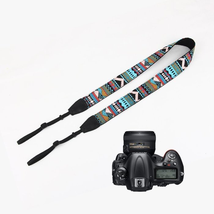 Orota Red Strip Pattern Camera Neck Shoulder Strap for DSLR, SLR and Digital Camera, OLC-20 N11