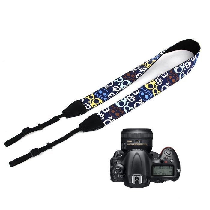 Orota Red Strip Pattern Camera Neck Shoulder Strap for DSLR, SLR and Digital Camera, OLC-20 N13