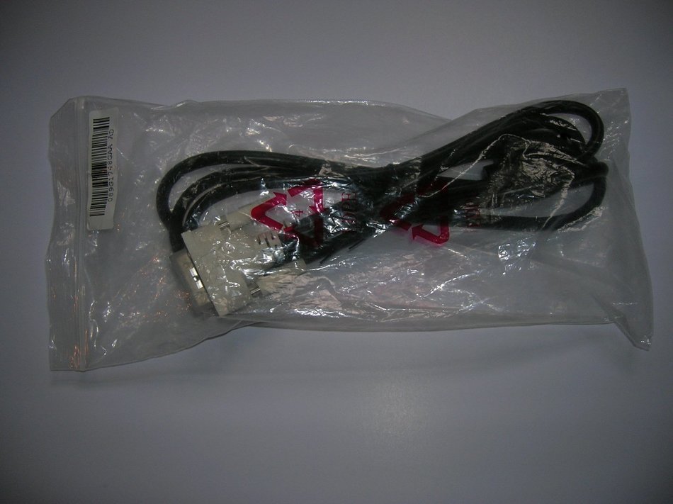 Dell 6ft 18Pin M-M DVI-D Cable 453030300400R E101344 Style 20276 N2