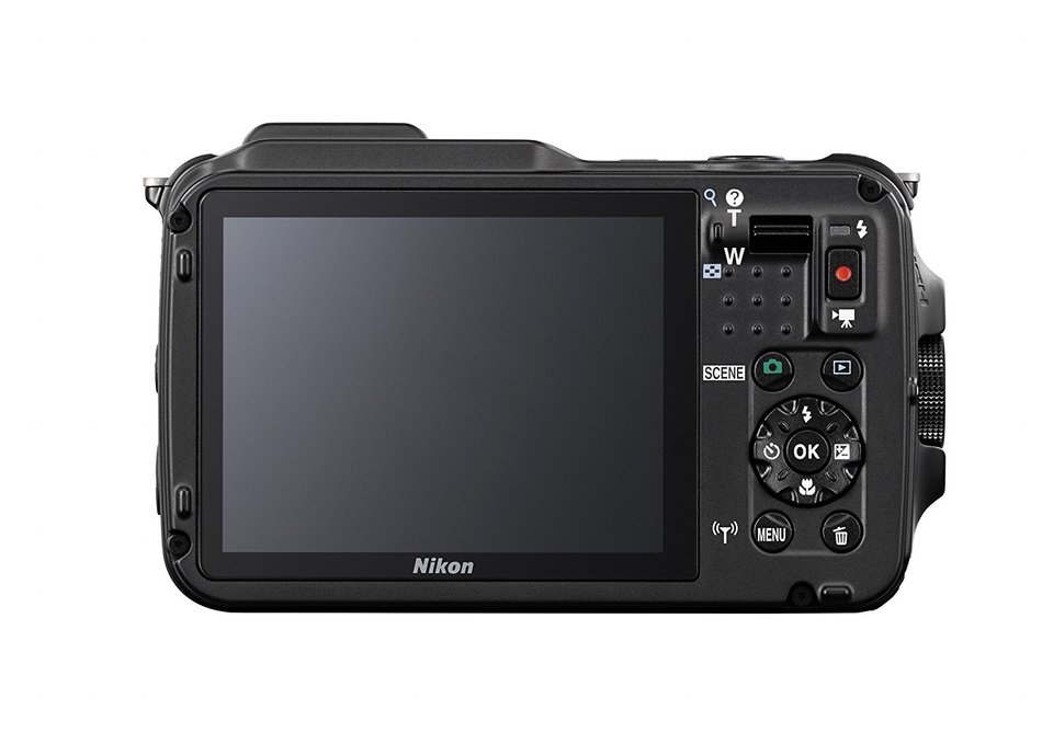 Nikon COOLPIX AW120 16.1 MP Wi-Fi and Waterproof Digital Camera with GPS and Full HD 1080p Video (Camouflage)... N3