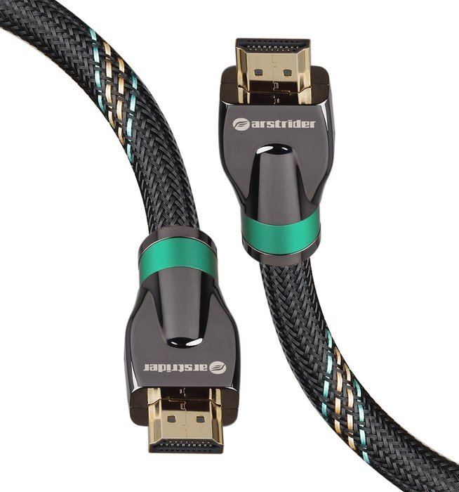FARSTRIDER HDMI Cable 2.0 Ultra High Speed 3 Feet (1 Meters), Supports Ethernet, 3D, 2160P, 4k, 24AWG, CL3, 25K... N20