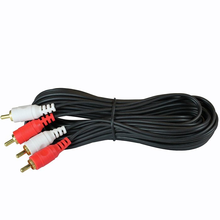20 ft foot 2 Dual RCA Audio Cable for Stereo CD DVD Amplifier Mixer DJ PA N3