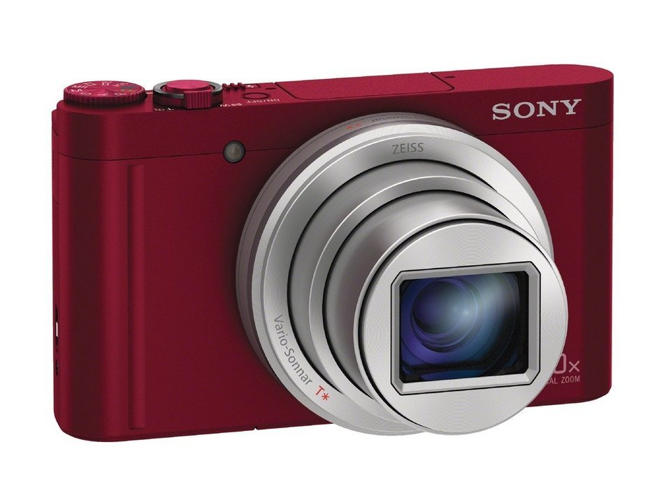 Sony digital camera Cyber-shot (Cybershot) Red DSC-WX500-R N4