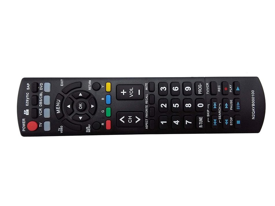 Vinabty New Replacement Remote fit for PANASONIC Plasma LCD TV TH-50PZ700U TH-50PZ77U TH-50PE8U TH-50PX80U TH-... N2
