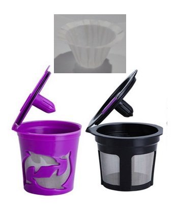 Biodegradable Replacement K-cup Filters for Use With Keurig Coffee Brewer - 300 Disposable Filters for Use in...