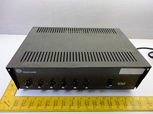 Dukane 1A1400 Audio Power Amplifier 100W 120V 60HZ 2.25A T15249