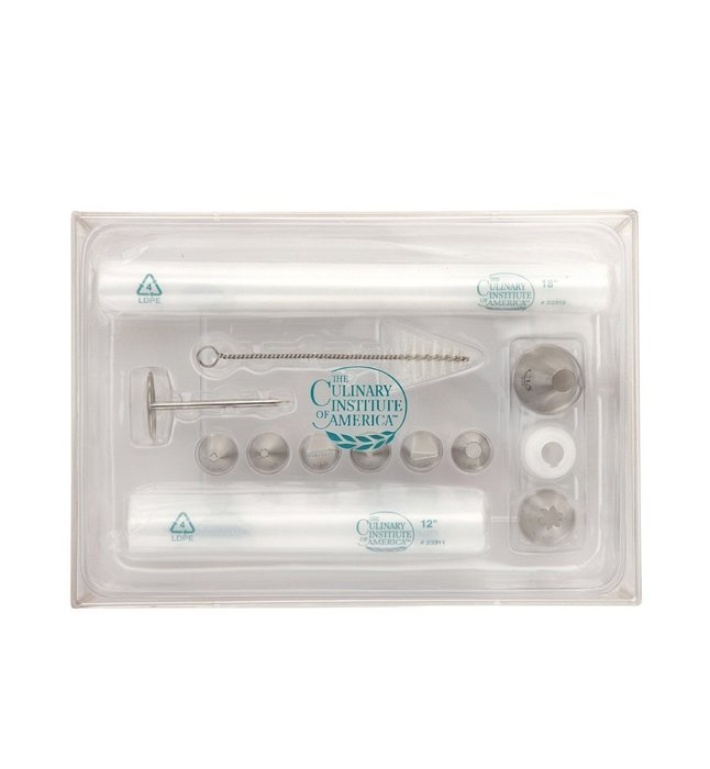 Culinary Institute of America 30-Piece Pastry Decorating Set with Case