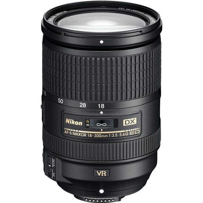 Nikon D7200 Wi-Fi Digital SLR Camera Body with 18-300mm f/3.5-5.6G VR Lens + 64GB Card + Backpack + Battery +... N3