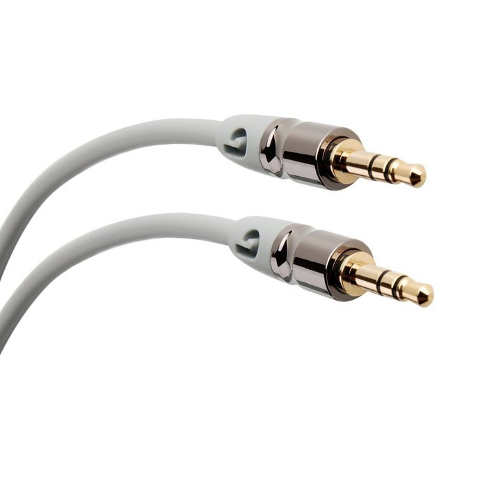PlugLug - 4FT 3.5mm Male to Female Premium Auxiliary Audio Cable for Headphones, iPods, iPhones, iPads, Home /... N73