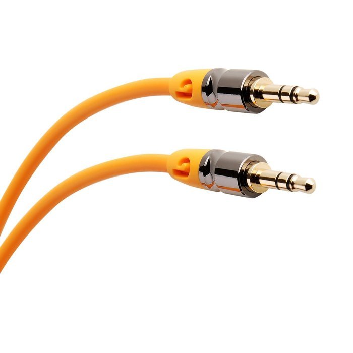 PlugLug - 4FT 3.5mm Male to Female Premium Auxiliary Audio Cable for Headphones, iPods, iPhones, iPads, Home /... N75