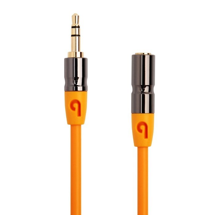 PlugLug - 4FT 3.5mm Male to Female Premium Auxiliary Audio Cable for Headphones, iPods, iPhones, iPads, Home /... N76