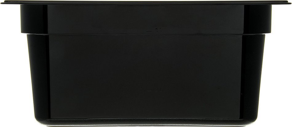 Carlisle 10422B13 High Heat One-Half Size Food Pan, 8.7-quart Capacity, 6" x 10.38" x 12.75", Amber (Case of 6) N5