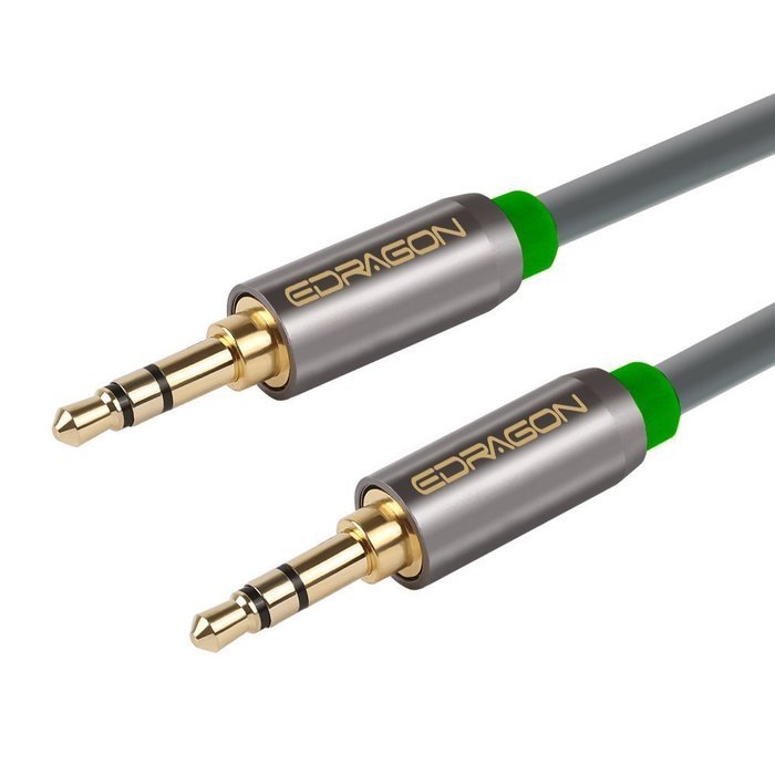 eDragon 3 Pack, 50 Feet Premium 3.5mm Male to Male Stereo Audio Extension Cable, ED84163 N2