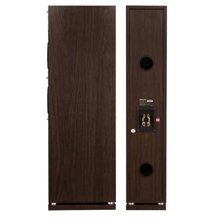 Fluance SXHTBFRW High Definition Two-way Floorstanding Main Speakers - Natural Walnut N2