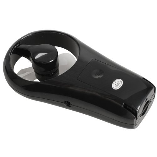 Generic Mini Super Handheld Mute USB Battery Cooling Fan for Outdoor Sports Black N4