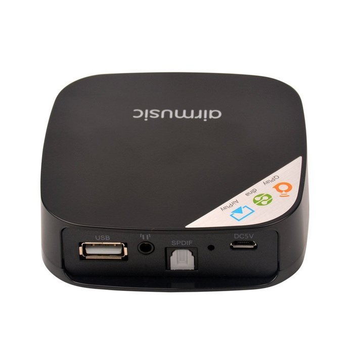 inkint Wi-Fi Music Streaming Receiver Hifi Air Music Box Doc for IOS/ Android Smartphone DLNA Receiver for Music... N6