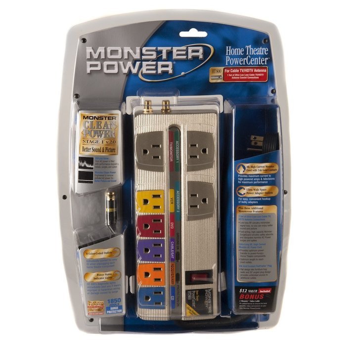 Monster Cable MP HT800 Home Theater PowerCenter N3