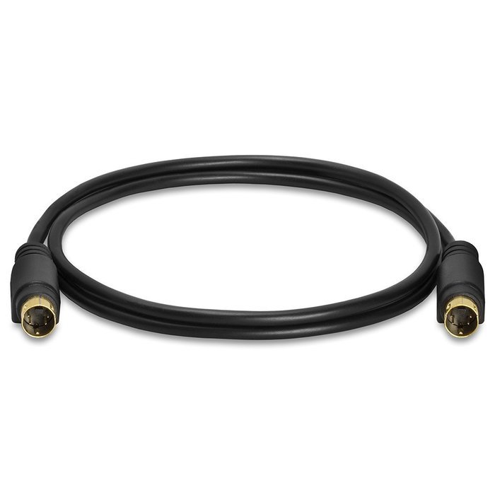 Cmple - S-Video SVideo (SVHS) Gold Plated Cable 4 pin - 3 ft N2