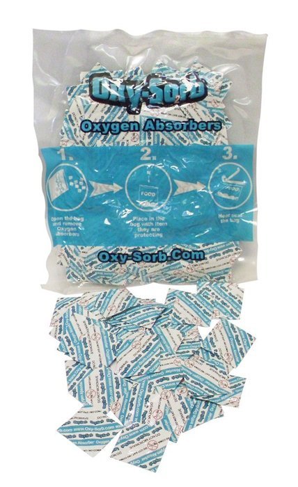 Oxy-Sorb 100-Pack Oxygen Absorber, 20cc