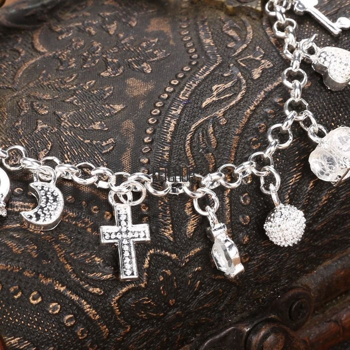 Fashion Elegant Shinny Womens Charm Pendant Bracelet Jewelry Gift KECP N2