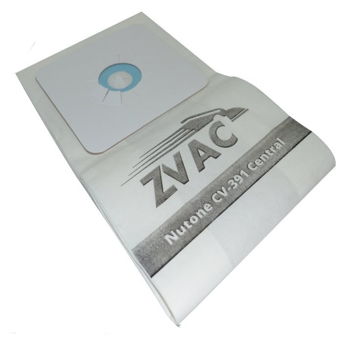 3 pack of Generic Nutone CV391 Central Vacuum Bags N2