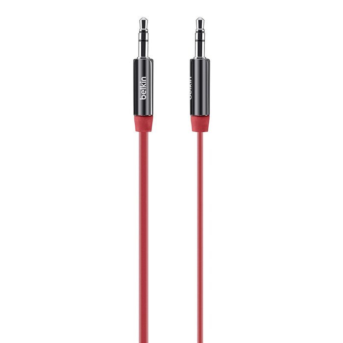 Belkin MiXiT Tangle-Free Aux / Auxiliary Cable, 3 Feet (Purple) N9