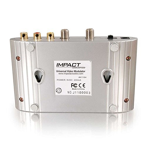 C2G / Cables To Go 41164 Agile RCA Audio/Video RF Modulator N5
