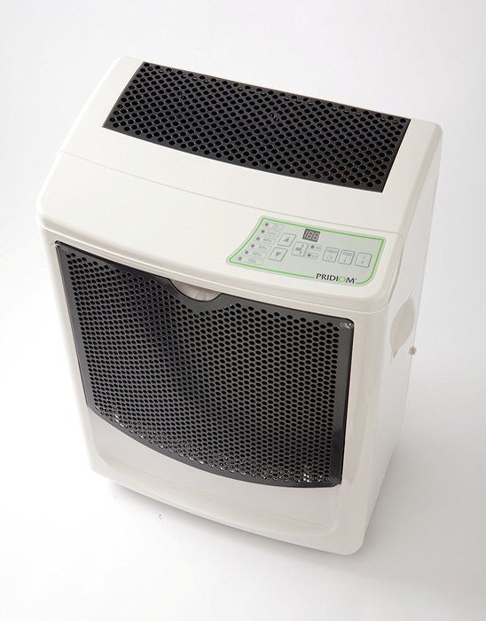 Pridiom PGD1080HCW Heavy Duty High Capacity Dehumidifier, 22.5" Height x 19" Length x 14" Width, 120 pint,White N8