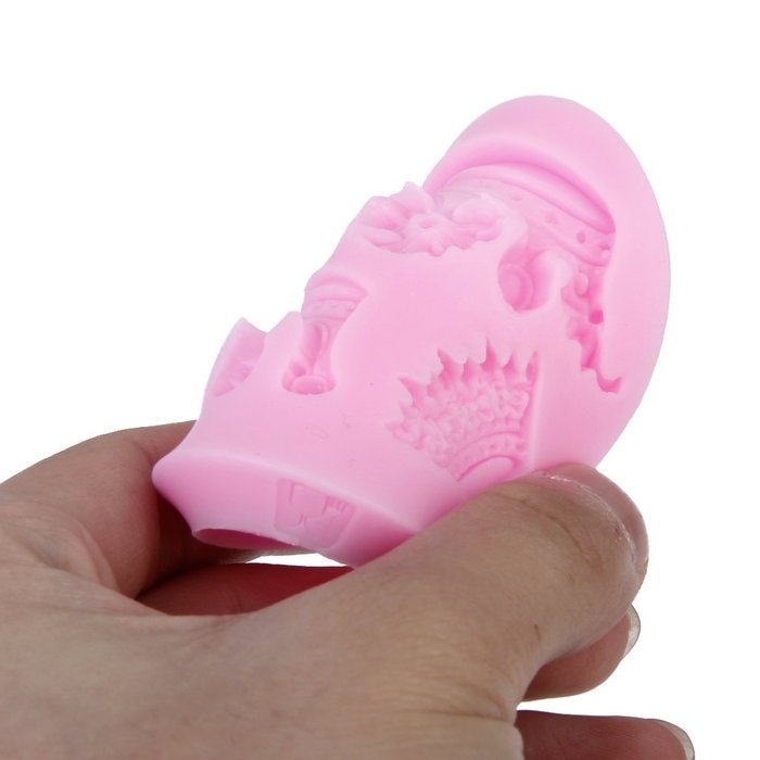 Crowns 3 Styles Mini Silicone Mold for Fondant, Gum Paste & Chocolate