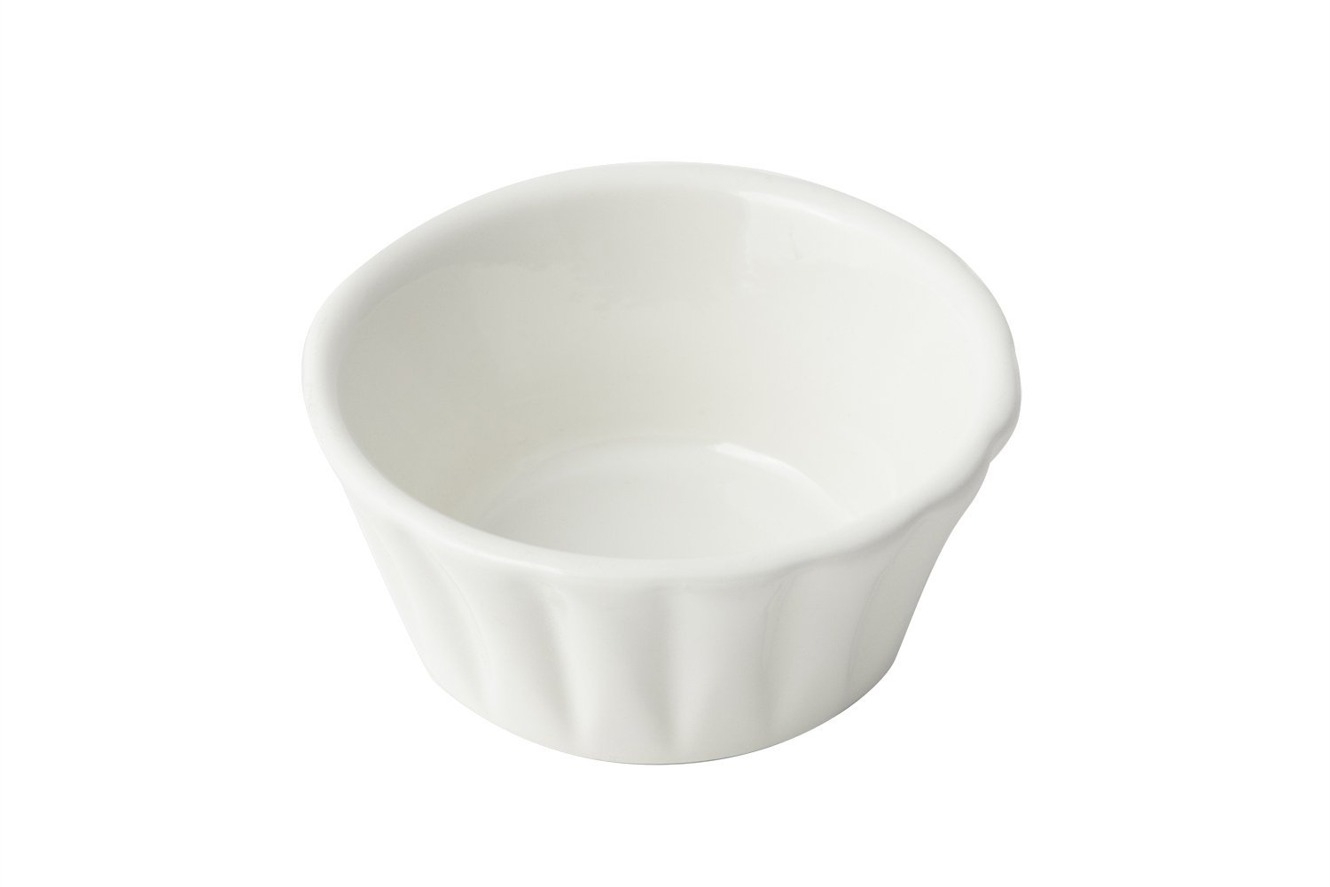 Bon Chef 9104 Aluminum Round Stackable Ramekin, 4 oz Capacity, 3 ...