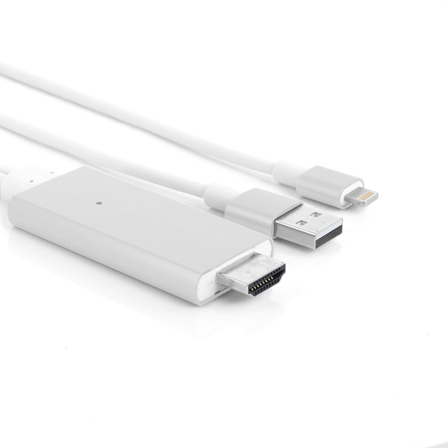 HDMI to iphone, STOUCH 6.6 Ft Lightning MHL To HDMI Cable 1080P HDTV