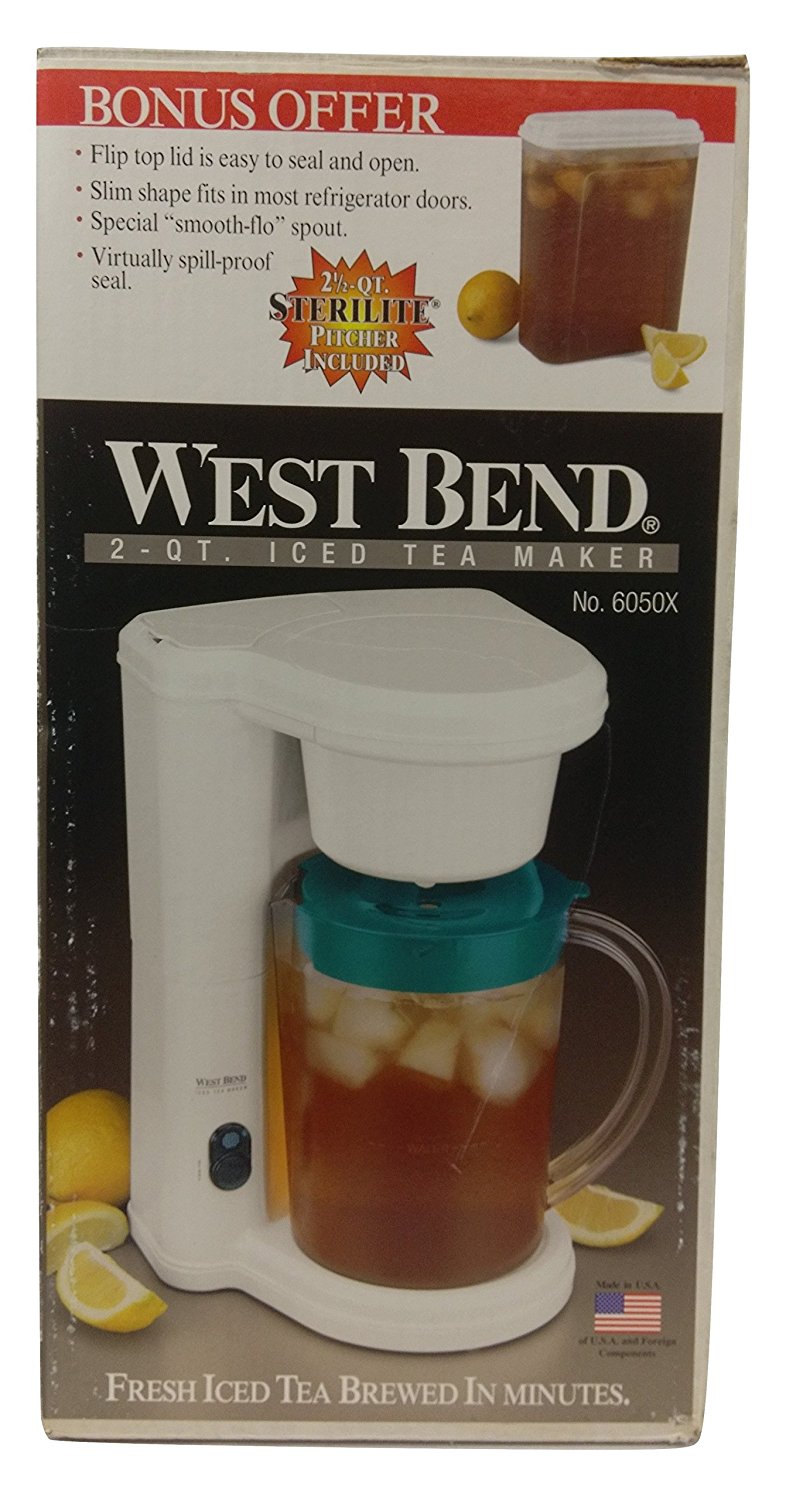 West Bend 2 Quart Iced Tea Maker 6050X free image download