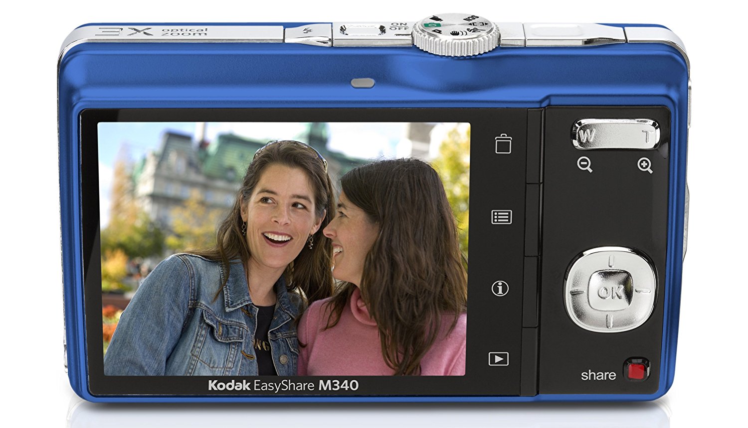 Kodak Easyshare M340 Digital Camera (Blue) N8 free image download