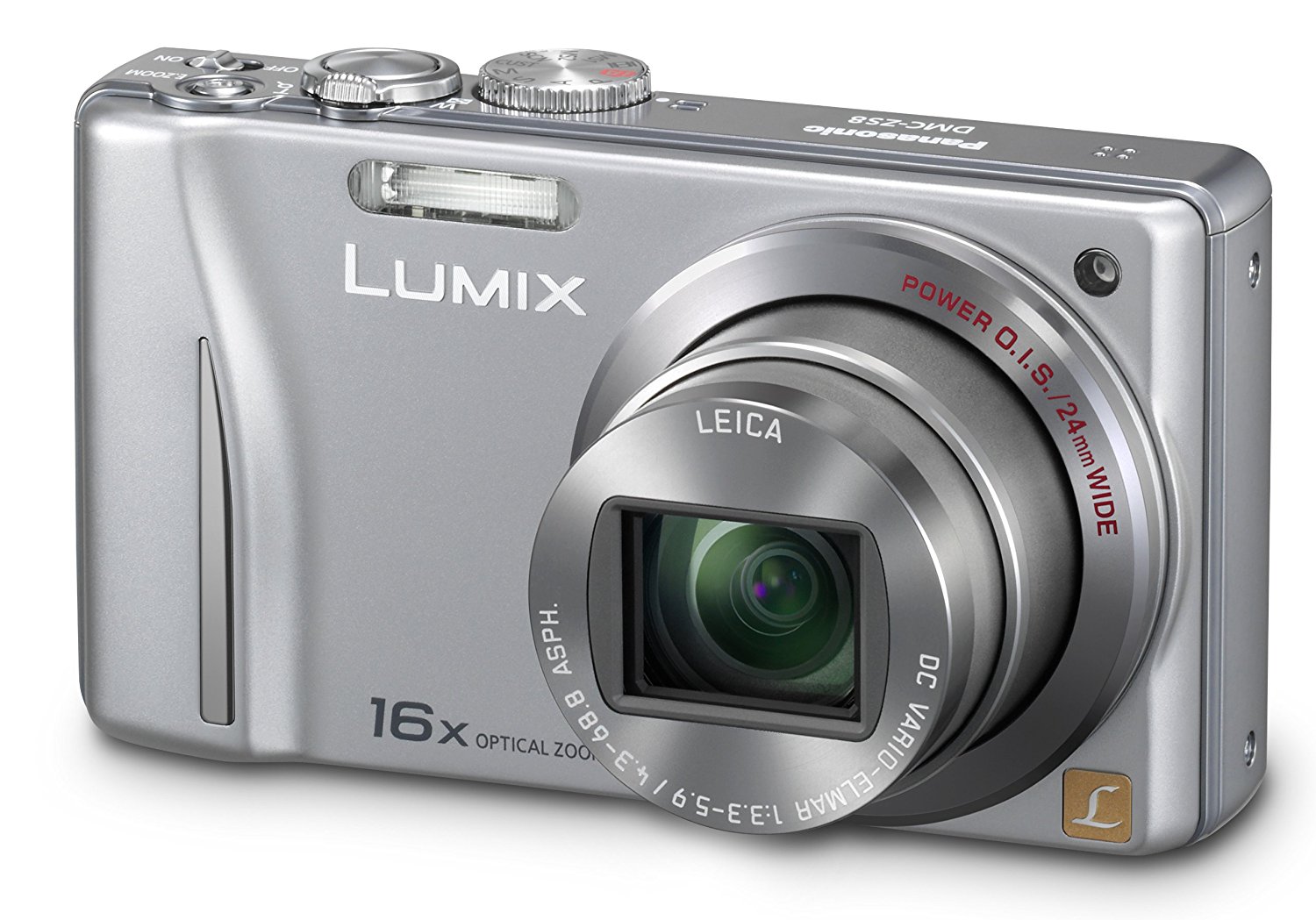 Panasonic Lumix DMC-ZS8 14.1 MP Digital Camera with 16x Wide Angle ...