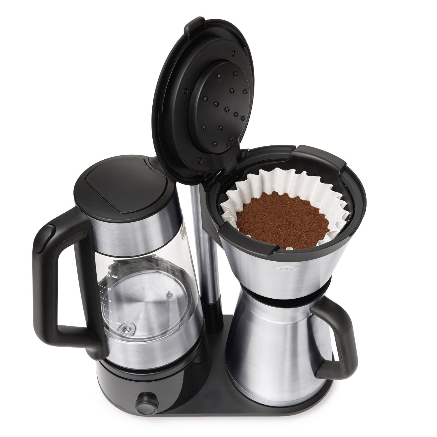 OXO On 12 Cup Coffee Brewing System Paper Filters, White N2 free image download