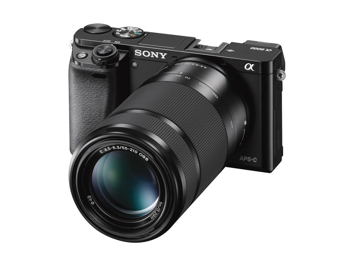 Sony Alpha a6000 Mirrorless Digital Camera with 16-50mm and 55-210mm ...