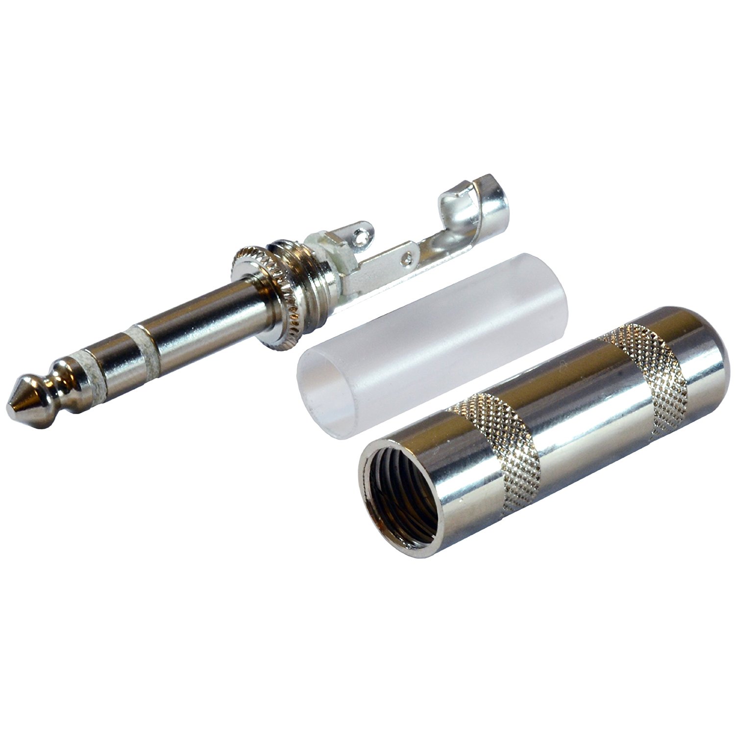 GLS Audio 1/4" Plugs for Patch Cables, Balanced Cables, Snakes TRS